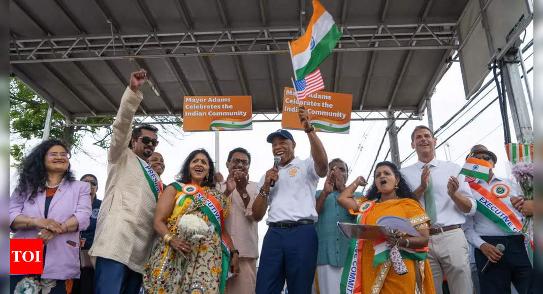 NYC mayor Eric Adams makes gaffe, confuses India with Pakistan at India Day Parade – Times of India