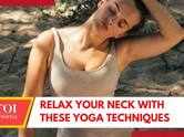 Yoga poses for neck pain relief and mobility improvement