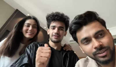 Bigg Boss OTT 3's Sana Makbul, Lovekesh Kataria, and Vishal Pandey reunite; the former jokes, "We three are dating"