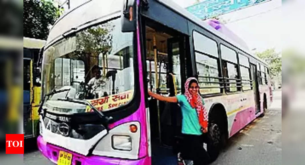 Free bus ride: Free bus ride for women on Raksha Bandhan | Lucknow News