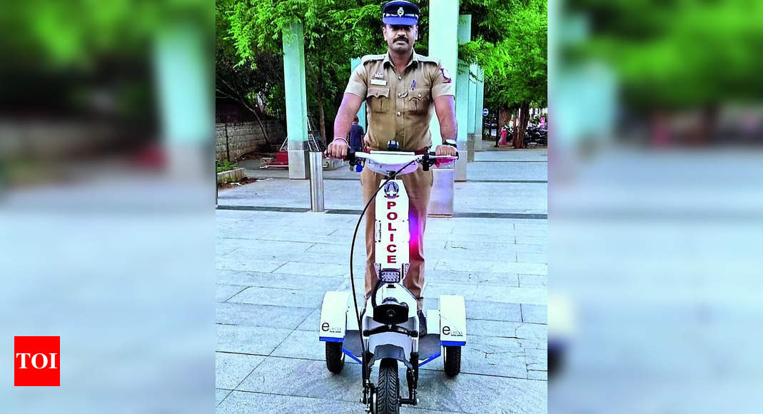 E-Bike: E-bike revolutionizes policing in Coimbatore with smart patrolling |