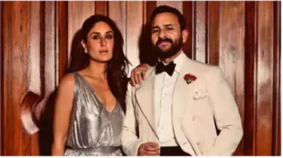 Saif Ali Khan and Kareena Kapoor react to being called a 'power couple' as they get spotted at an event; video inside