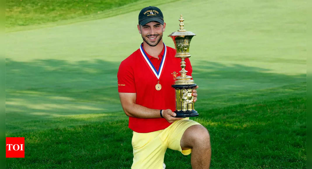 José Luis Ballester hace historia al ser el primer jugador español en ganar el Campeonato Amateur de Estados Unidos Noticias de golf