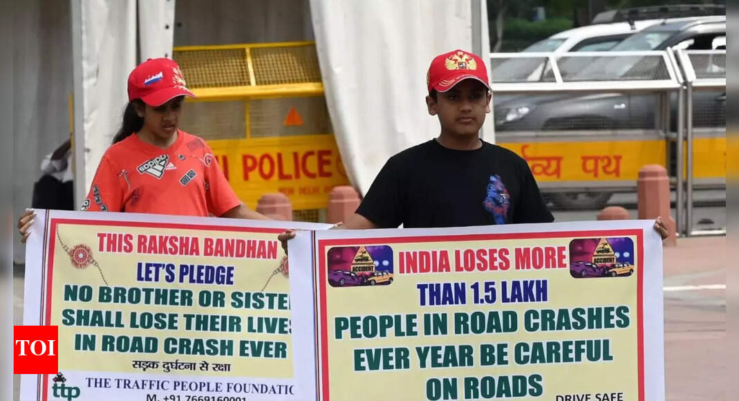 Young sibling duo as ambassador for safer roads initiative with 'Raksha ...