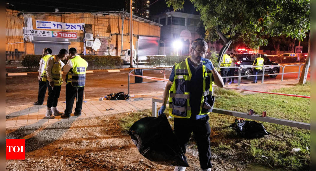 Deadly bomb blast in Tel Aviv was a terrorist attack, Israeli police say – Times of India