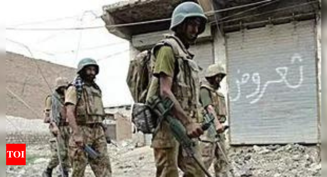 Terror attack in Pakistan kills three security personnel – Times of India