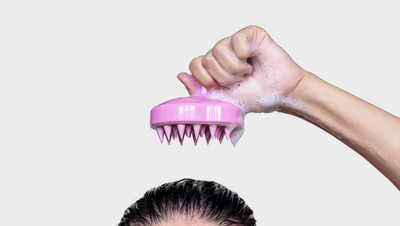 How to use a scalp massager to regrow hair