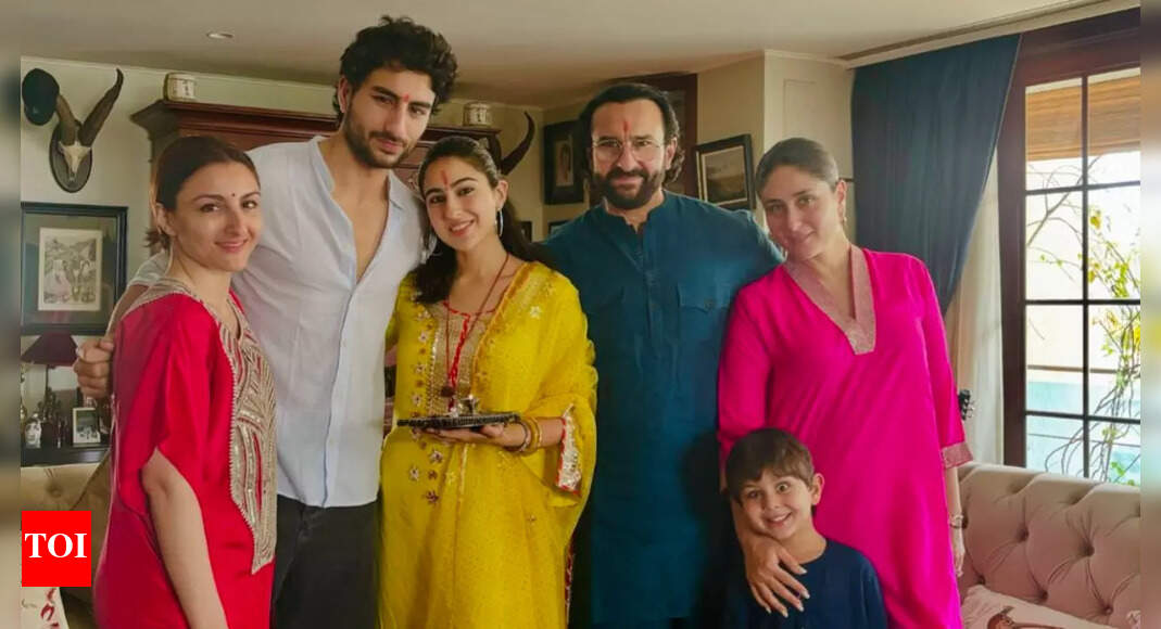 Sara Ali Khan stuns in radiant yellow ensemble on Raksha Bandhan ...