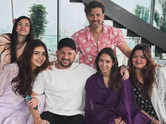 Hrithik and Saba celebrate Rakhi with Pashmina