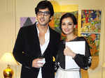 Art exibition hosted by Dia Mirza