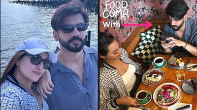 Sonakshi Sinha and Zaheer Iqbal indulge in 'Indian tourist things' and 'food coma' at their New York vacation - PICS inside