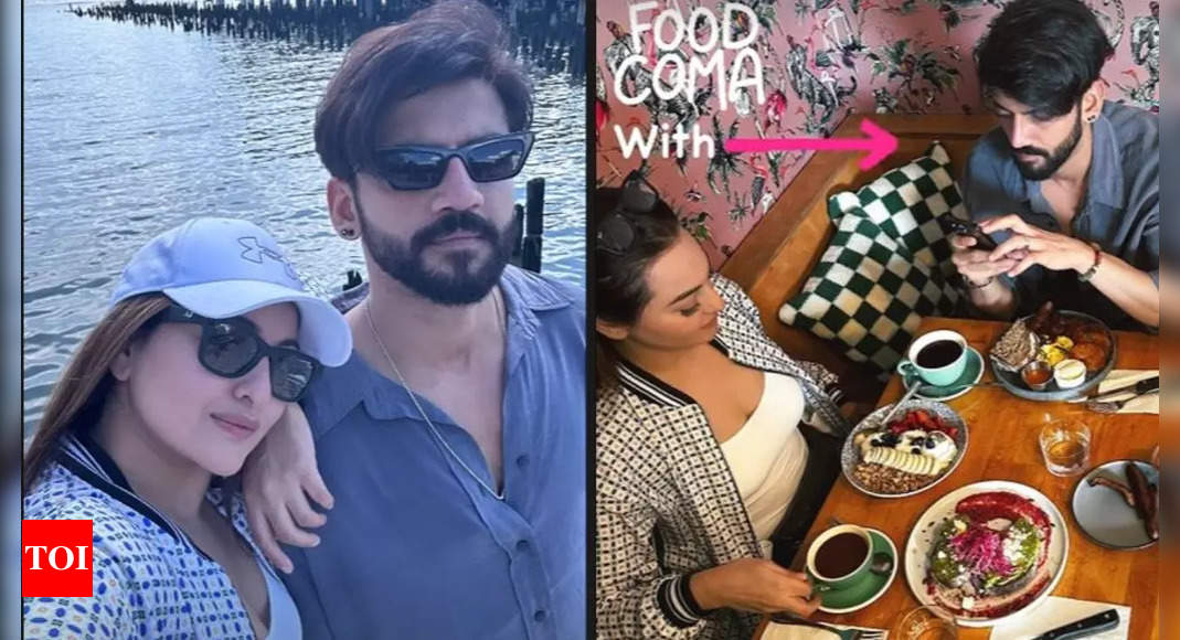 Sonakshi Sinha and Zaheer Iqbal indulge in ‘Indian tourist things’ and ‘food coma’ at their New York vacation – PICS inside | Hindi Movie News