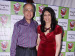Indu Shahani with husband
