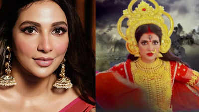 Subhashree Ganguly stuns as Mahishasuramardini in ‘Nabarupe Devi Durga’ new promo