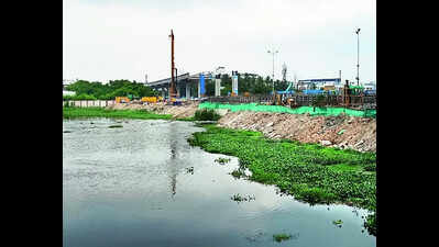 Okkiyam Maduvu: Okkiyam Maduvu restoration project with retaining ...