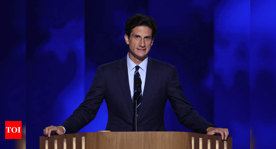 US elections: Who is Jack Schlossberg? Former President John F Kennedy’s grandson takes the stage at DNC – Times of India