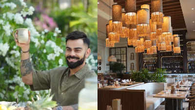 Virat Kohli’s opens new restaurant with a sixteen-foot-high bar