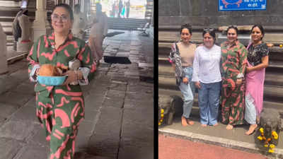 Dipika Chikhlia rewinds in a spiritual day trip to Ballaleshwar Pali temple with friends