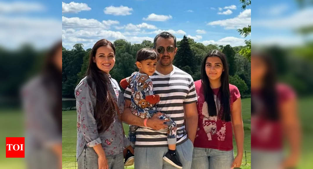 Dia Mirza Celebrates Husband's Birthday with Family Photos