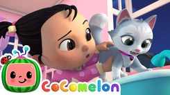 English Kids Poem: Nursery Song in English 'Cece's Kitty Cat Play'