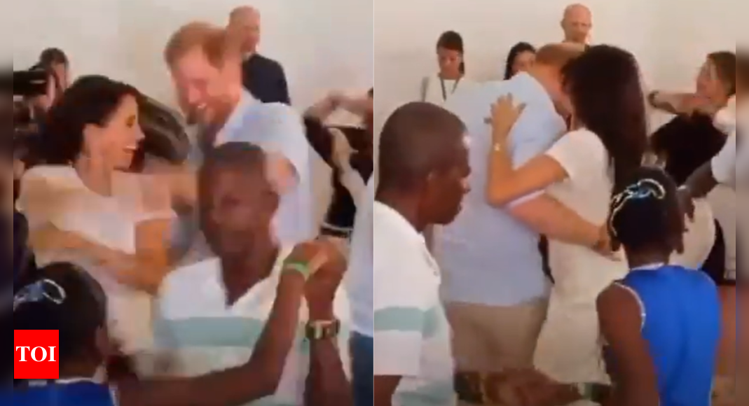 Video of Harry-Meghan’s salsa viral, ex-roommate shares Duchess Of Sussex’ dance secret – Times of India