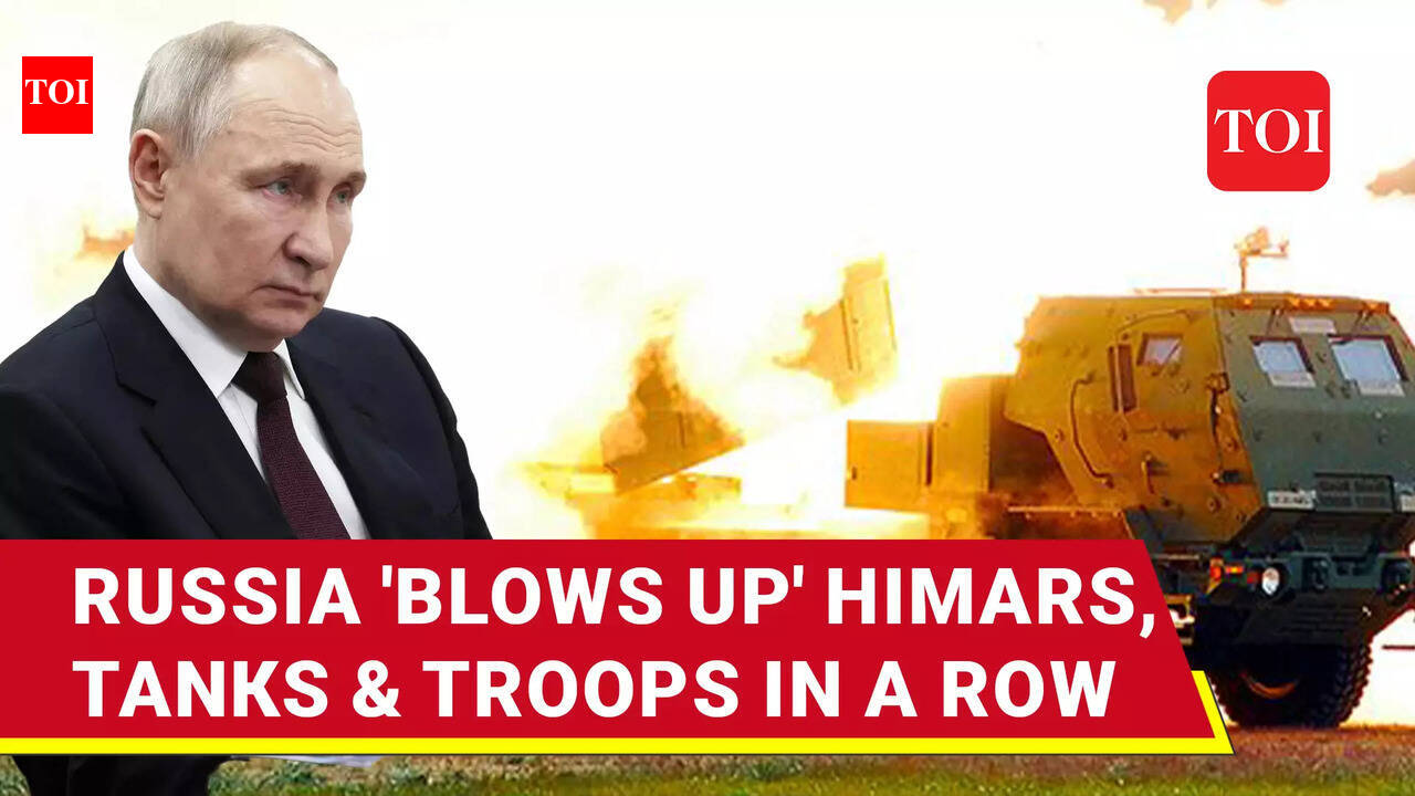 Russia Reports Striking Ukrainian Troops, Tanks & HIMARS In Kursk ...
