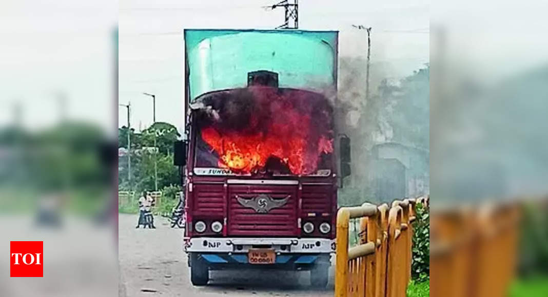 Multiple Trash Truck Fires Reported Across States