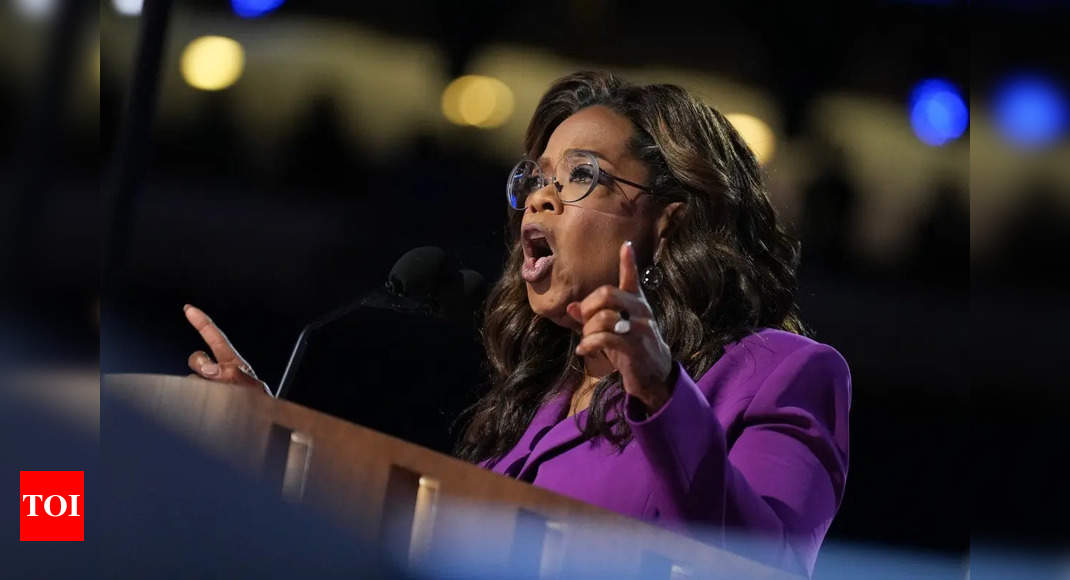 Oprah DNC Speech: Oprah Winfrey urges Americans to ‘choose common sense over nonsense’ in DNC speech, taking subtle jabs at Trump and Vance: Key points | World News – Times of India