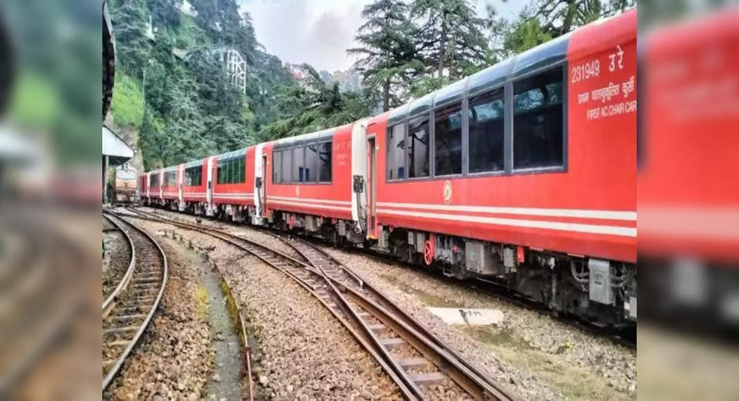 Indian Railways Tests Vistadome Coaches on Kalka-Shimla Line