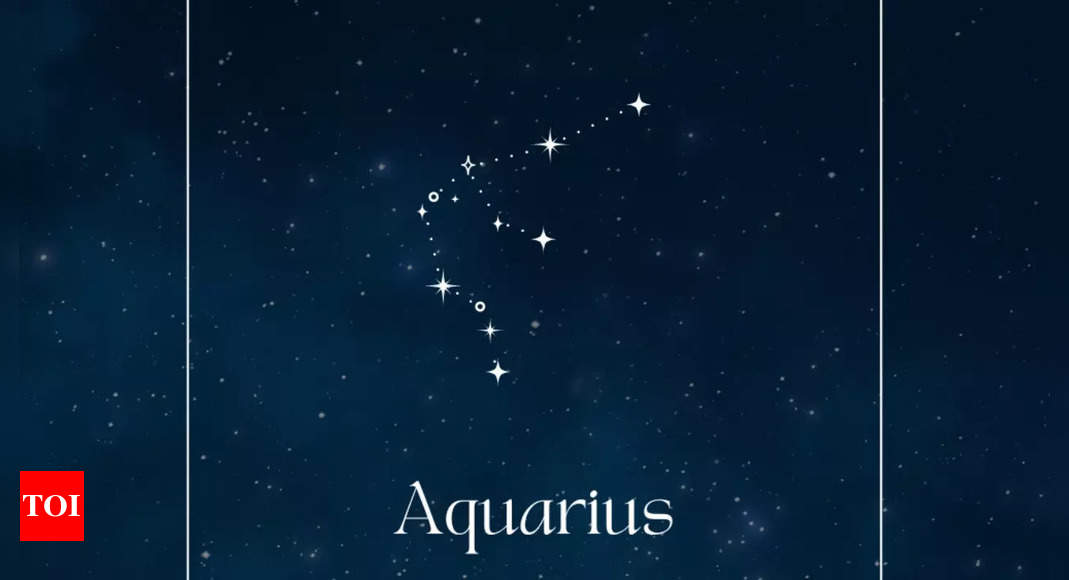 Aquarius, Daily Horoscope Today, August 23, 2024: Work hard for financial gains – Times of India