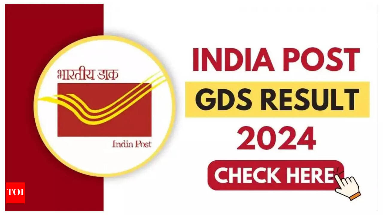 India Post GDS Result 2024: First merit list out for all states 