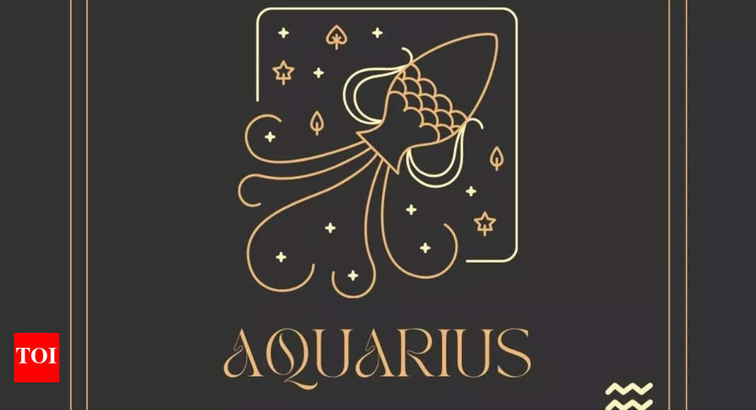 Aquarius, Daily Horoscope Today, August 24, 2024: Channel your restlessness into productive efforts &ndash; Times of India