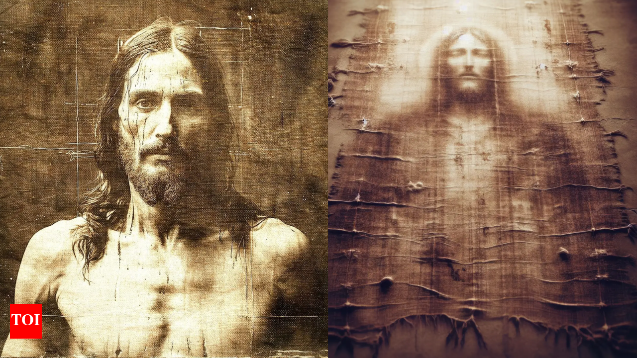 AI images of Jesus Christ from Shroud of Turin go viral, sparking old  debate - Times of India