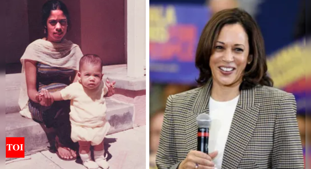 US elections 2024: In Kamala Harris’ story, her mother steals the show – “Star of my life”