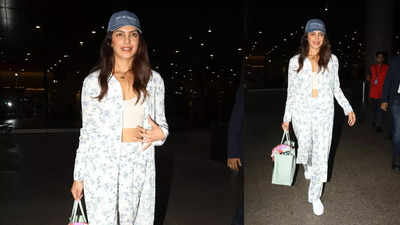 Netizens can’t stop gushing over Priyanka Chopra’s look and fitness as she makes a surprise visit to Mumbai: ‘What does she eat?’ - PICS inside