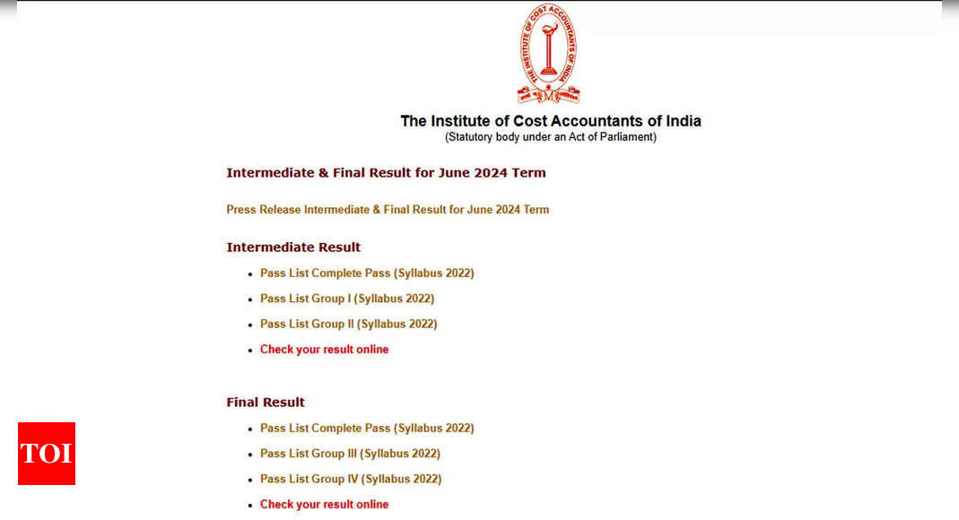 ICMAI to Announce CMA Exam Results August 23