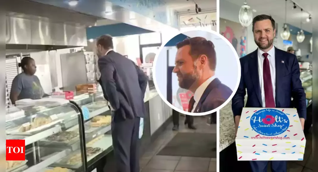 JD Vance Walks Into a Donut Shop and Nobody Cares, Vice Presidential Candidate Ridiculed for ‘Awkward’ and ‘Embarrassing’ Moment: Watch