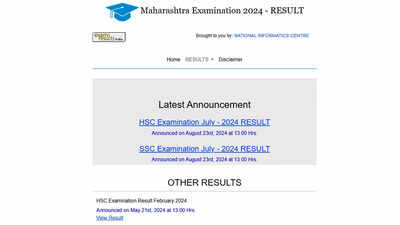 Maharashtra HSC, SSC Supplementary Results 2024 announced at mahresult.nic.in: Check Direct Links and Other Details Here