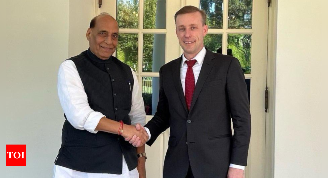 Rajnath discusses 'key' strategic matters with US NSA Jake Sullivan