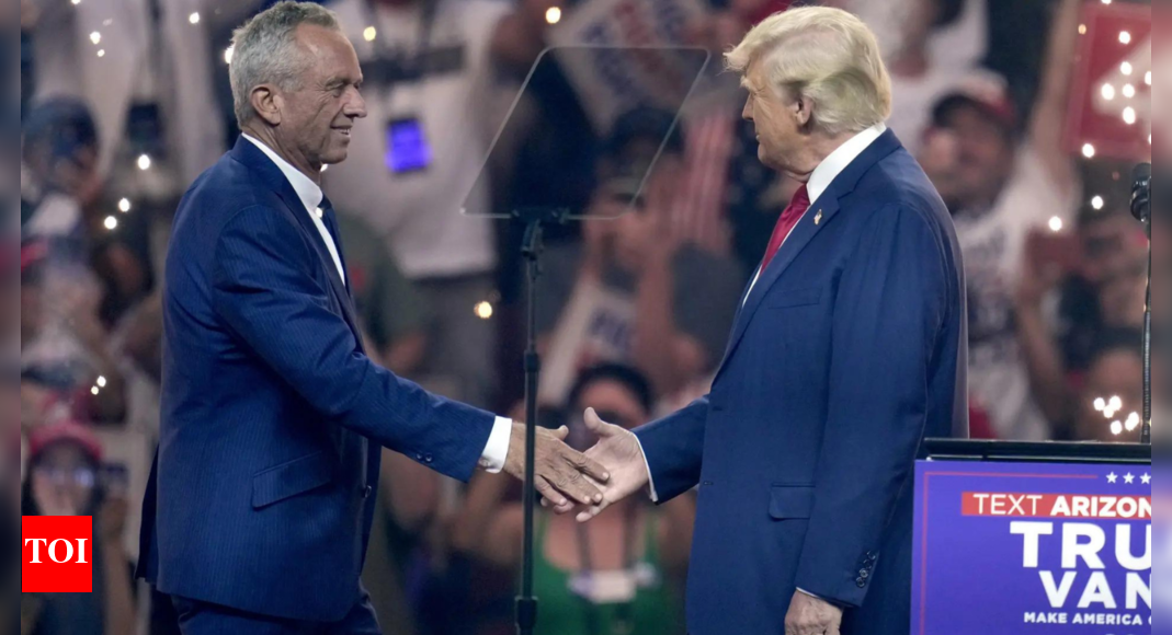 How Donald Trump's stance on RFK Jr shifted from 'radical left Democrat ...