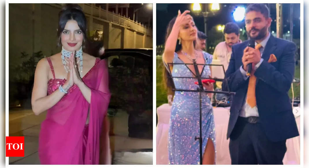 Priyanka Chopra hosts intimate wedding reception for her brother Siddharth Chopra and sister-in-law Neelam Upadhyaya; guests share inside pictures |