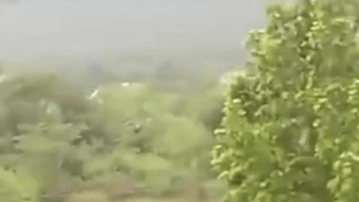 Private helicopter en route Mumbai-Hyderabad crashes in Pune's Paud village  - Times of India