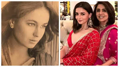 Alia Bhatt and Neetu Kapoor REACT as Soni Razdan drops her pictures from 'youth'