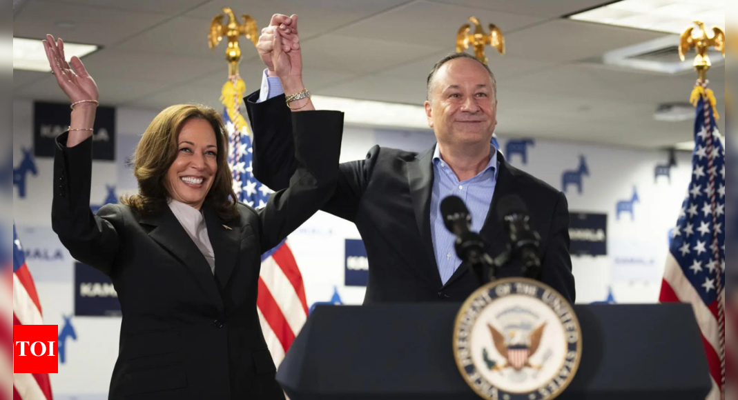 Doug Emhoff: Kamala Harris’ husband gets ‘progressive sex symbol’ tag: ‘Move over, Ryan Gosling’