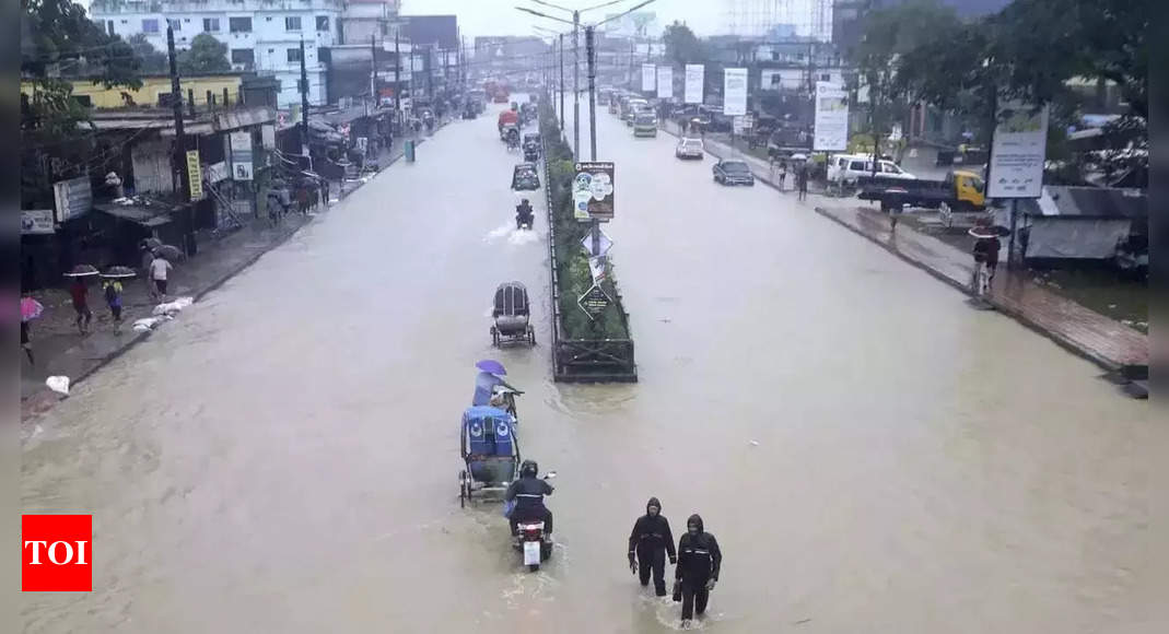 Bangladesh’s worst floods in decades leave 5 million stranded – Times of India