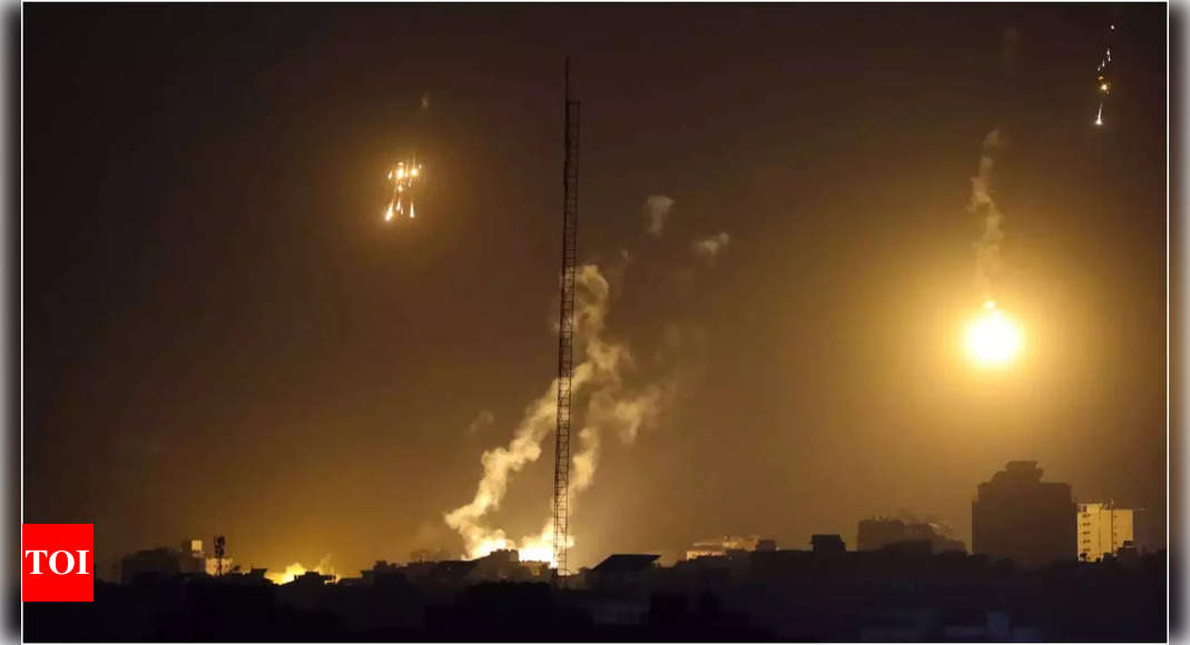 Israeli airstrikes kill dozens in Gaza ahead of ceasefire talks – Times of India