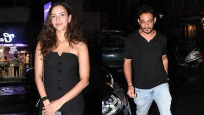 Triptii Dimri and rumored beau Sam Merchant spotted twinning on date night in Mumbai