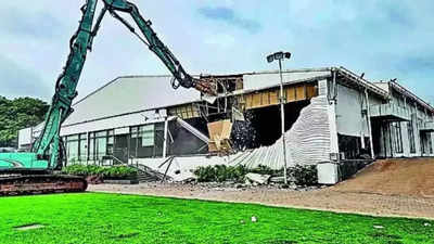 Nagarjuna Akkineni's convention centre razed for ‘encroaching’ lake