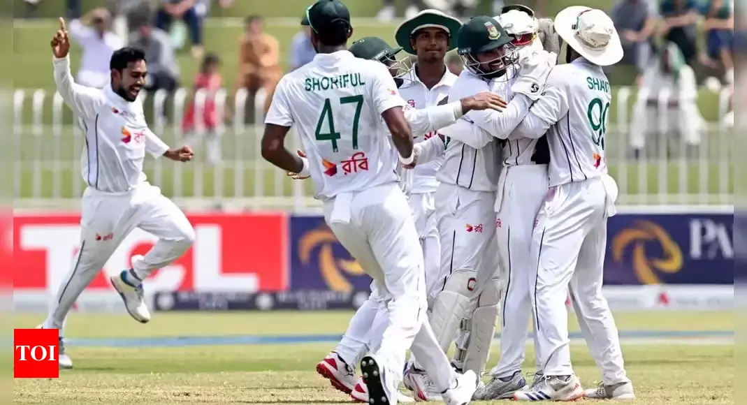 History made! Bangladesh easily secures its first Test win against Pakistan | Cricket News