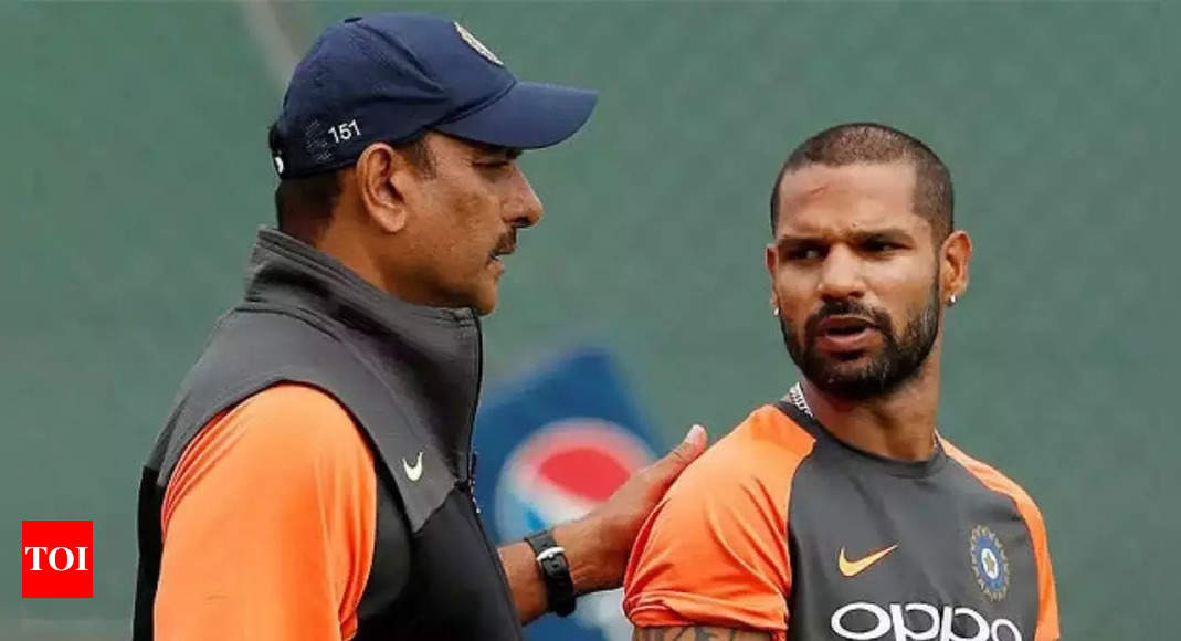 ‘You brought me so much joy’: Ravi Shastri pays tribute to Shikhar Dhawan in heartfelt retirement message | Cricket News – Times of India